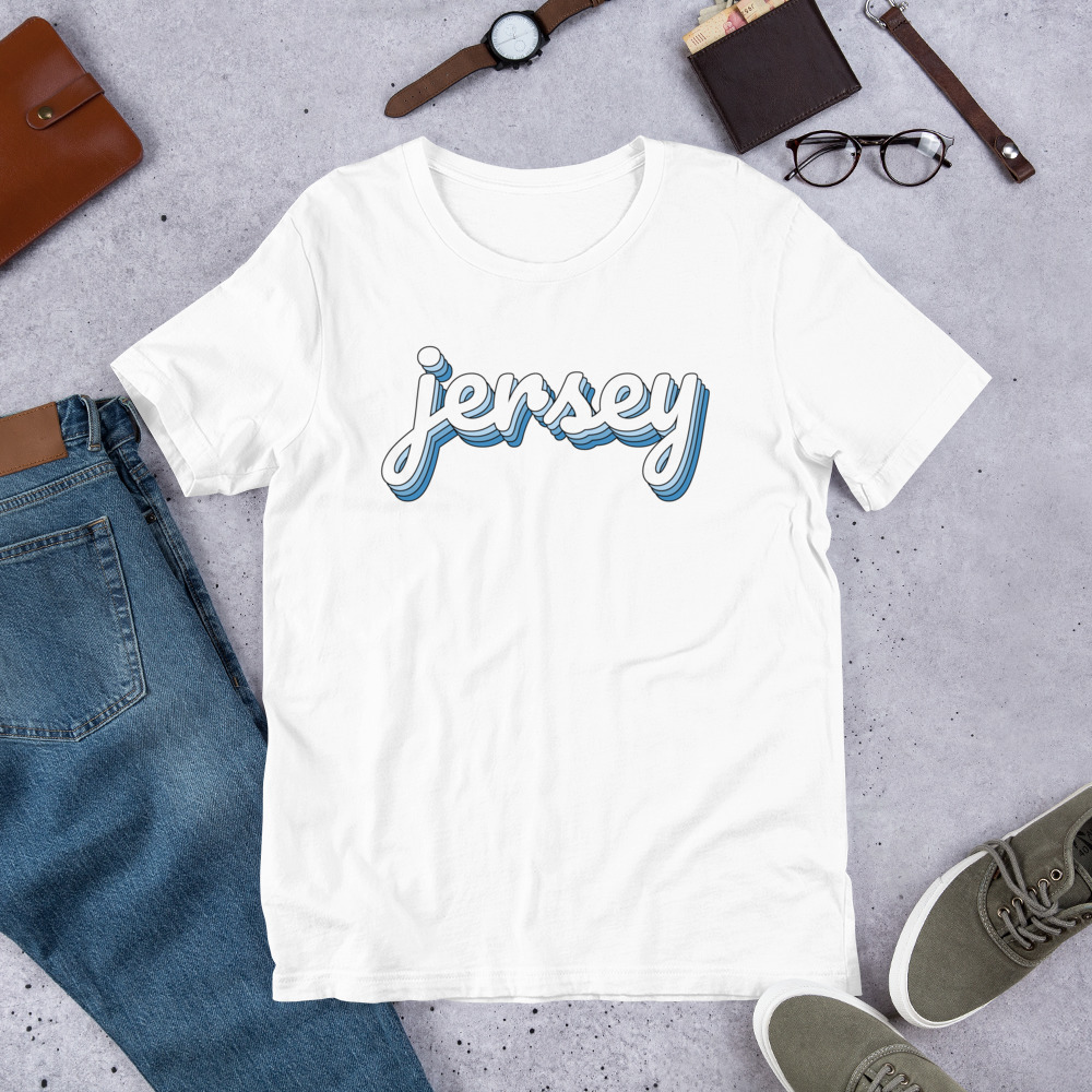 Blue Jersey Unisex T-Shirt