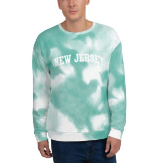 NEW JERSEY Tie Dye Unisex Sweatshirt